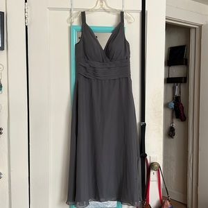 Gray Azazie Dress